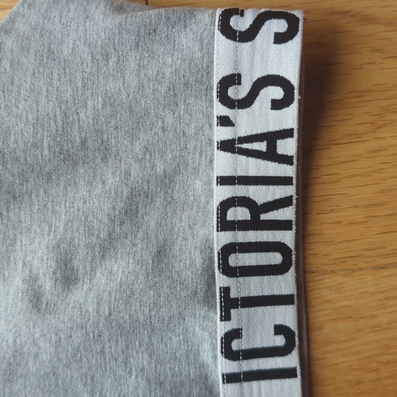Victoria's Secret. Logoed Grey Bralette. Size Medium. - Picture 5 of 8